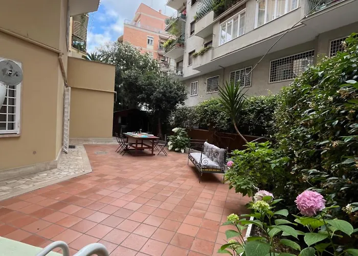 Con Giardino Tra San Pietro E Stadio Olimpico