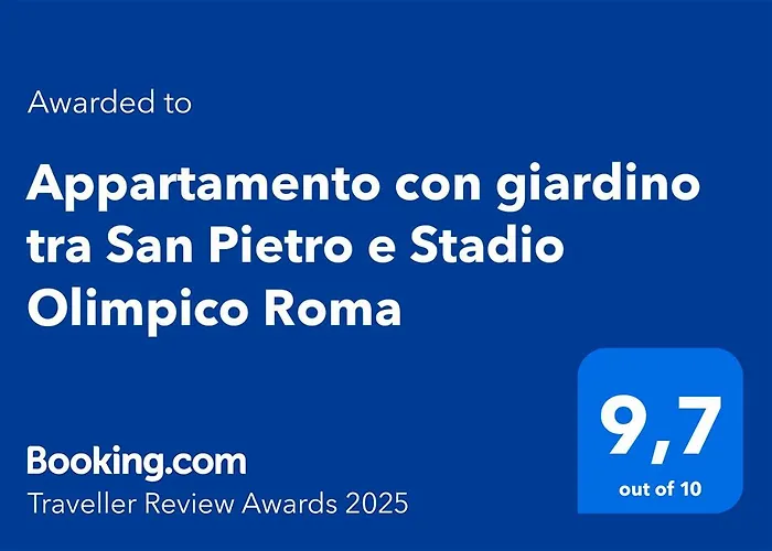 Appartement Con Giardino Tra San Pietro E Stadio Olimpico Rome